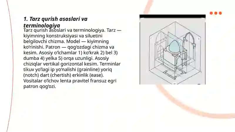 Tarzni qurish va chizish 3