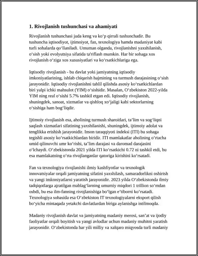 RIVOJLANISHNING UMUMIY QONUNLARI VA KATEGORIYALARI 3