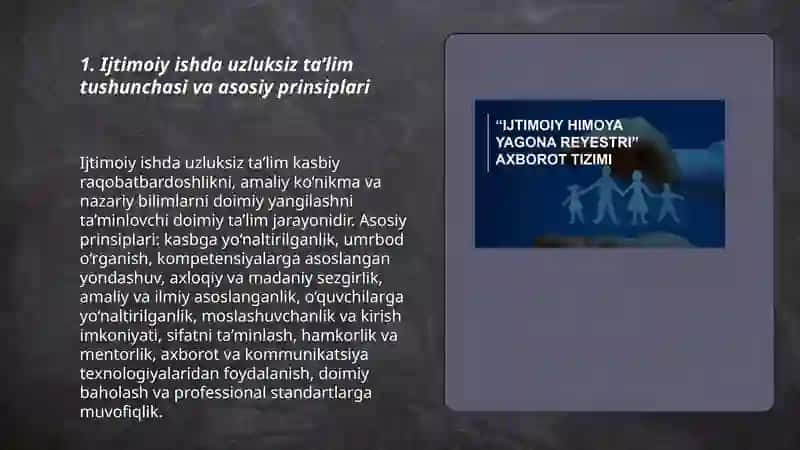 Malaka oshirish qayta tayyorlash markazlari(xalqaro va milliy tajriba) 3