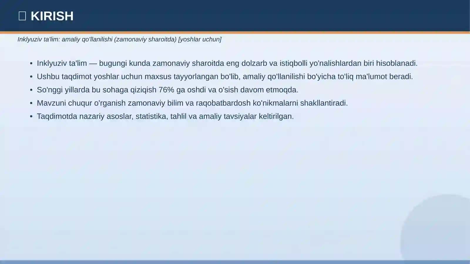 INKLYUZIV TA'LIM 3