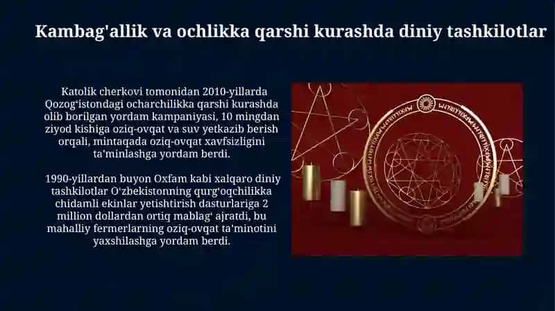 Xalqaro diniy tashkilotlar faoliyatining tarixi va ularning barqaror rivojlanishi 3