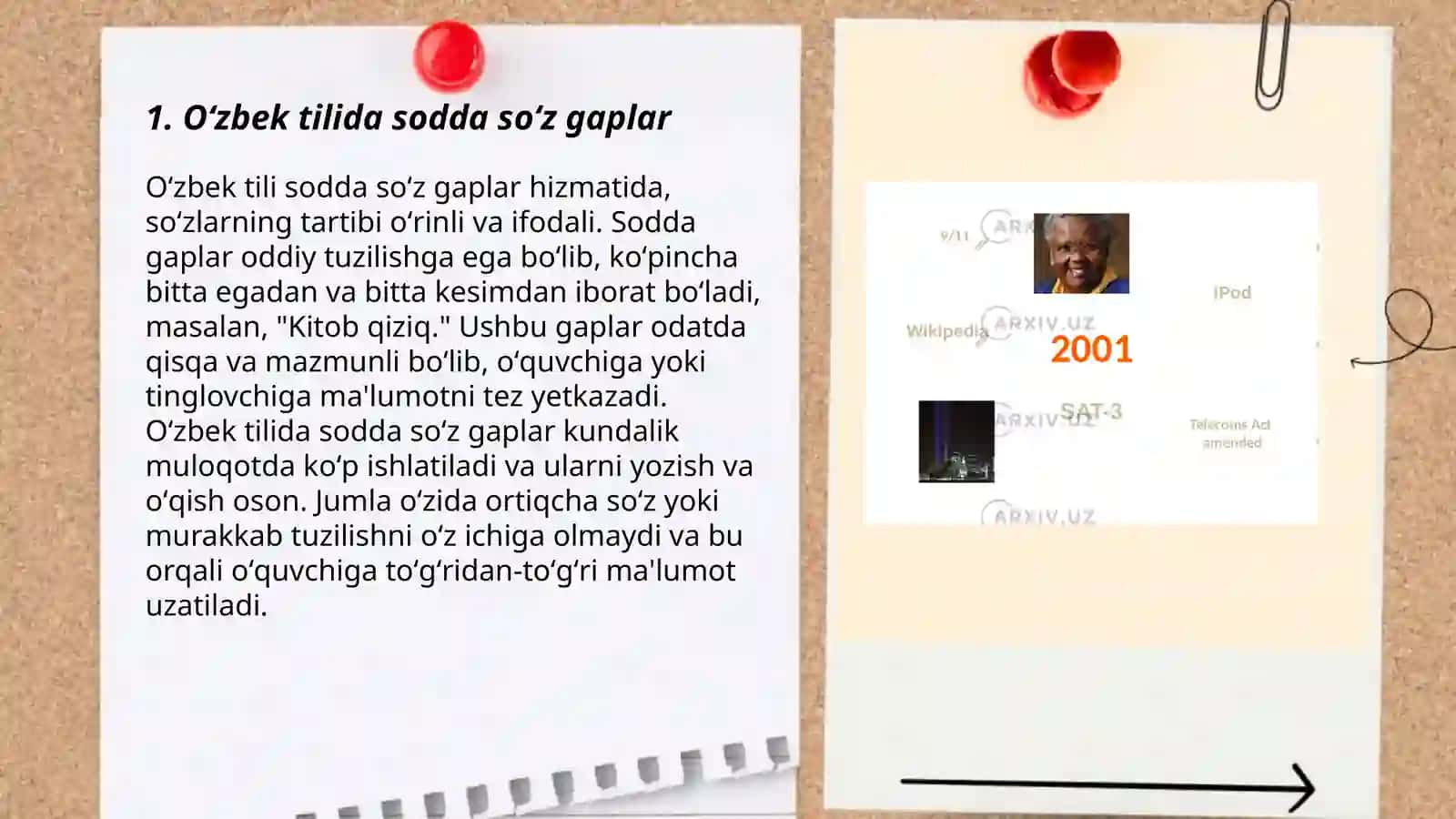 Oʻzbek tilida sodda soʻz gaplar 3