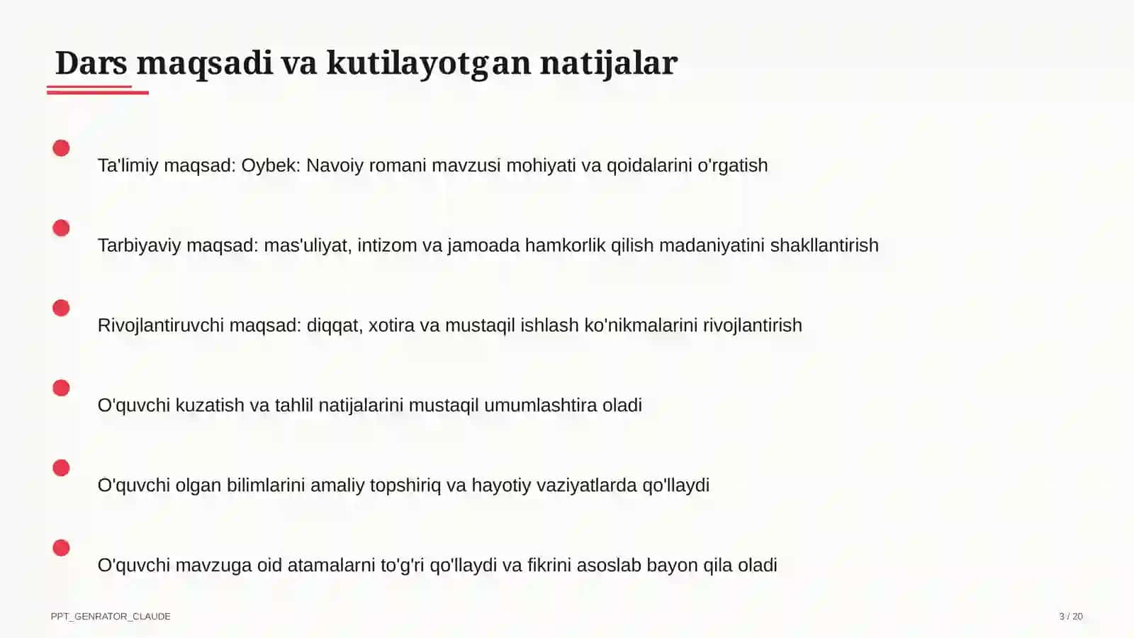 Oybek: Navoiy romani (10-sinf) 3