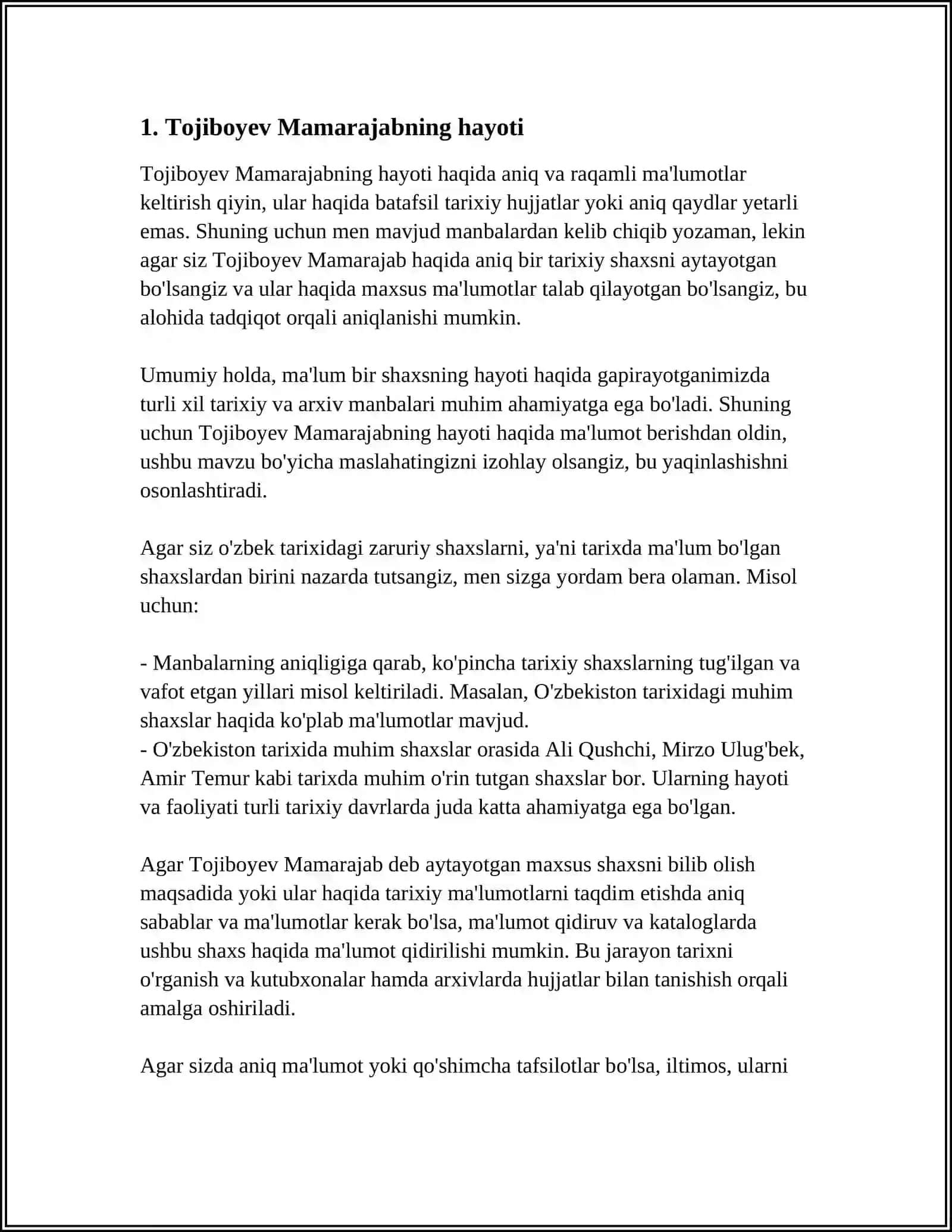 TOJIBOYEV MAMARAJAB 3