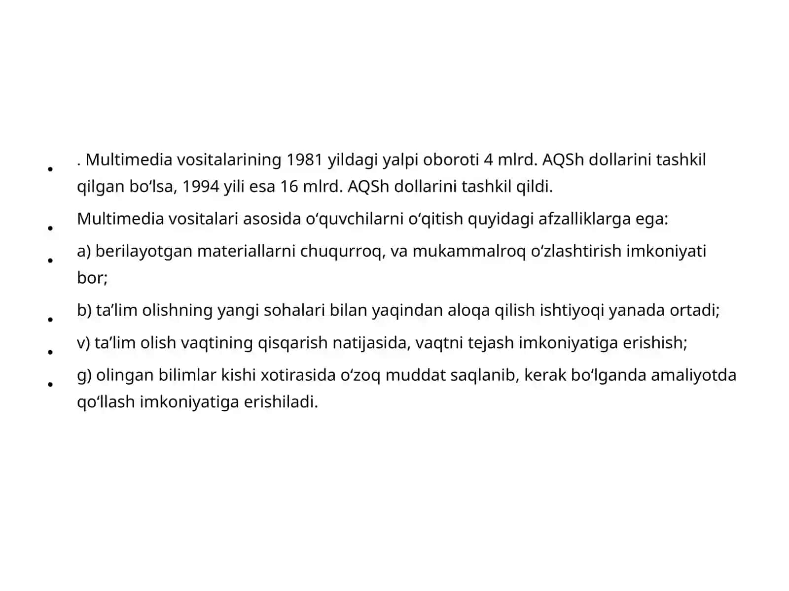 Multimedia texnologiyalari va tarmoq texnologiyalari 3