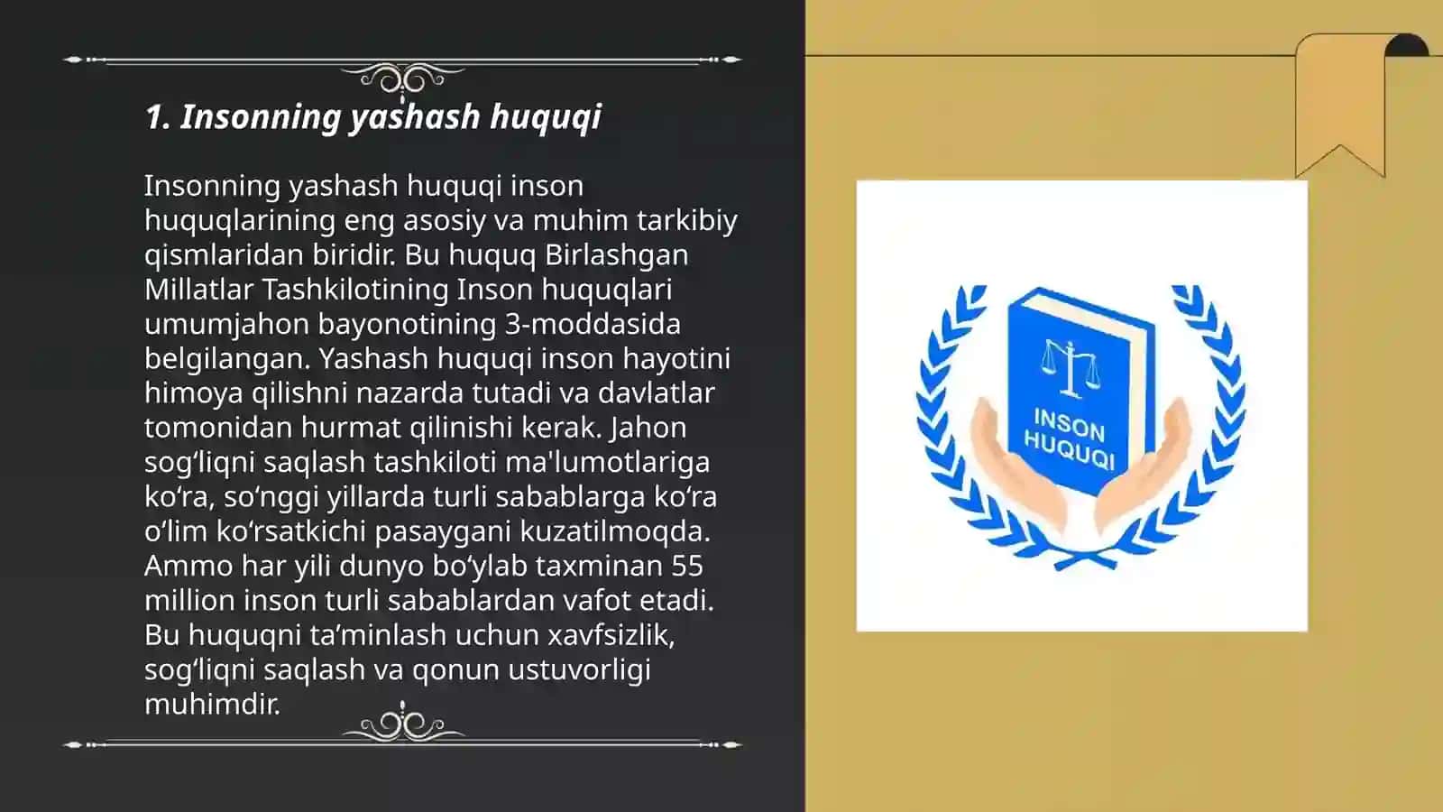 Inson huquq va erkinliklari 3