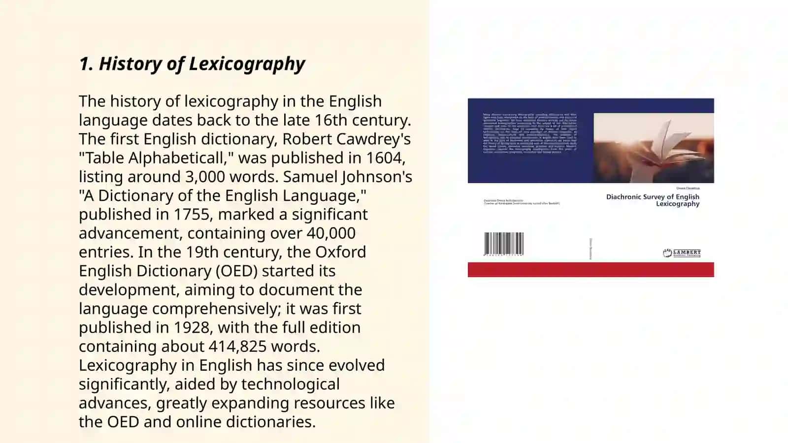 Lexicography 3