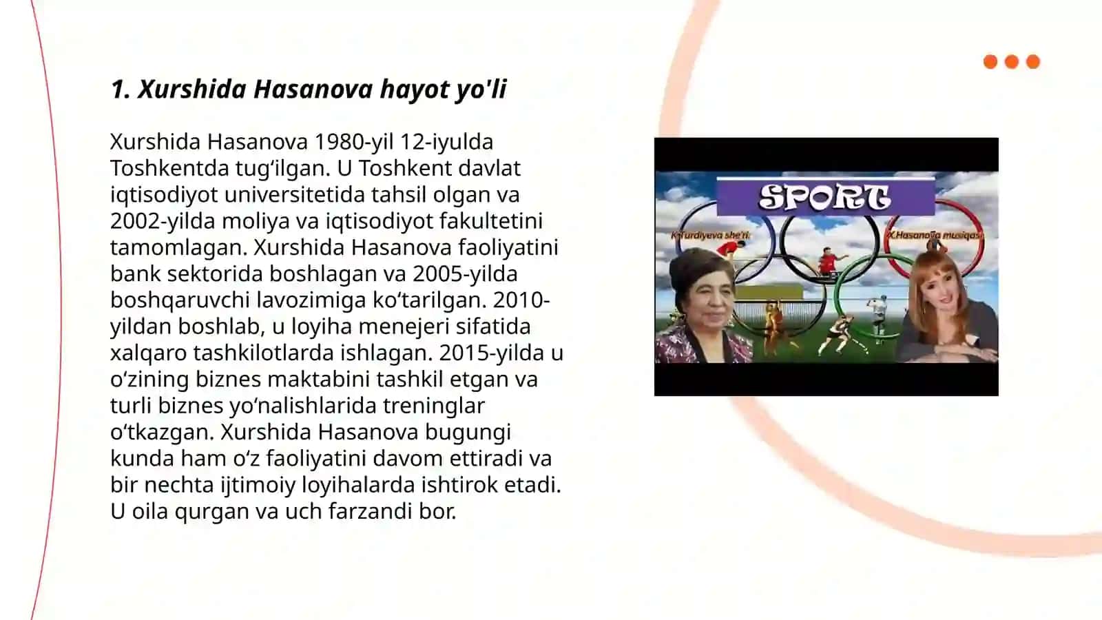 Xurshida Hasanova hayoti va ijodi 3