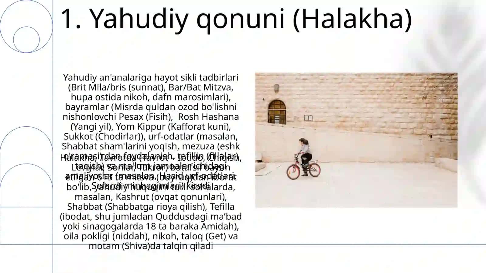 Yahudiylik ta'limoti va an'analari 3