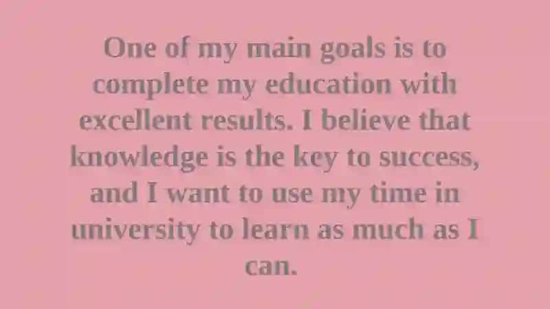 The future goals and plans 3