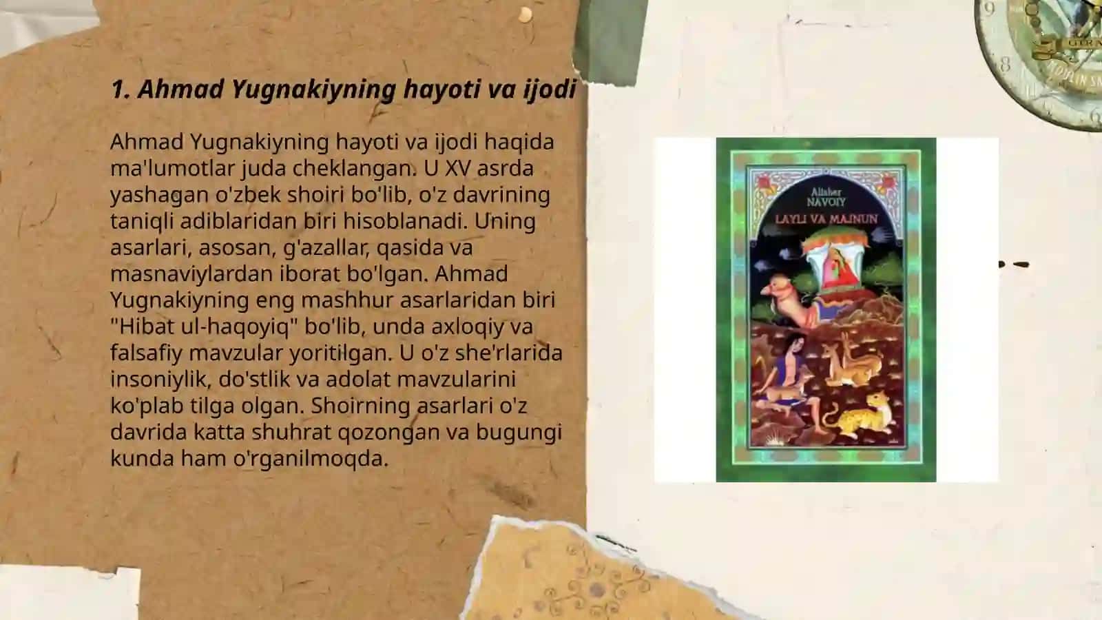 Ahmad Yugnakiyning Hibbat ul-haqoyiq asarida didaktik qarashlar 3