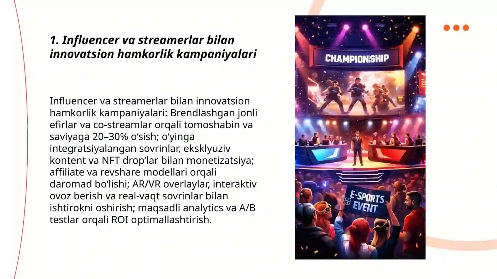 E-sportni rivojlantirish uchun innavatsion marketing strategiyalari 3