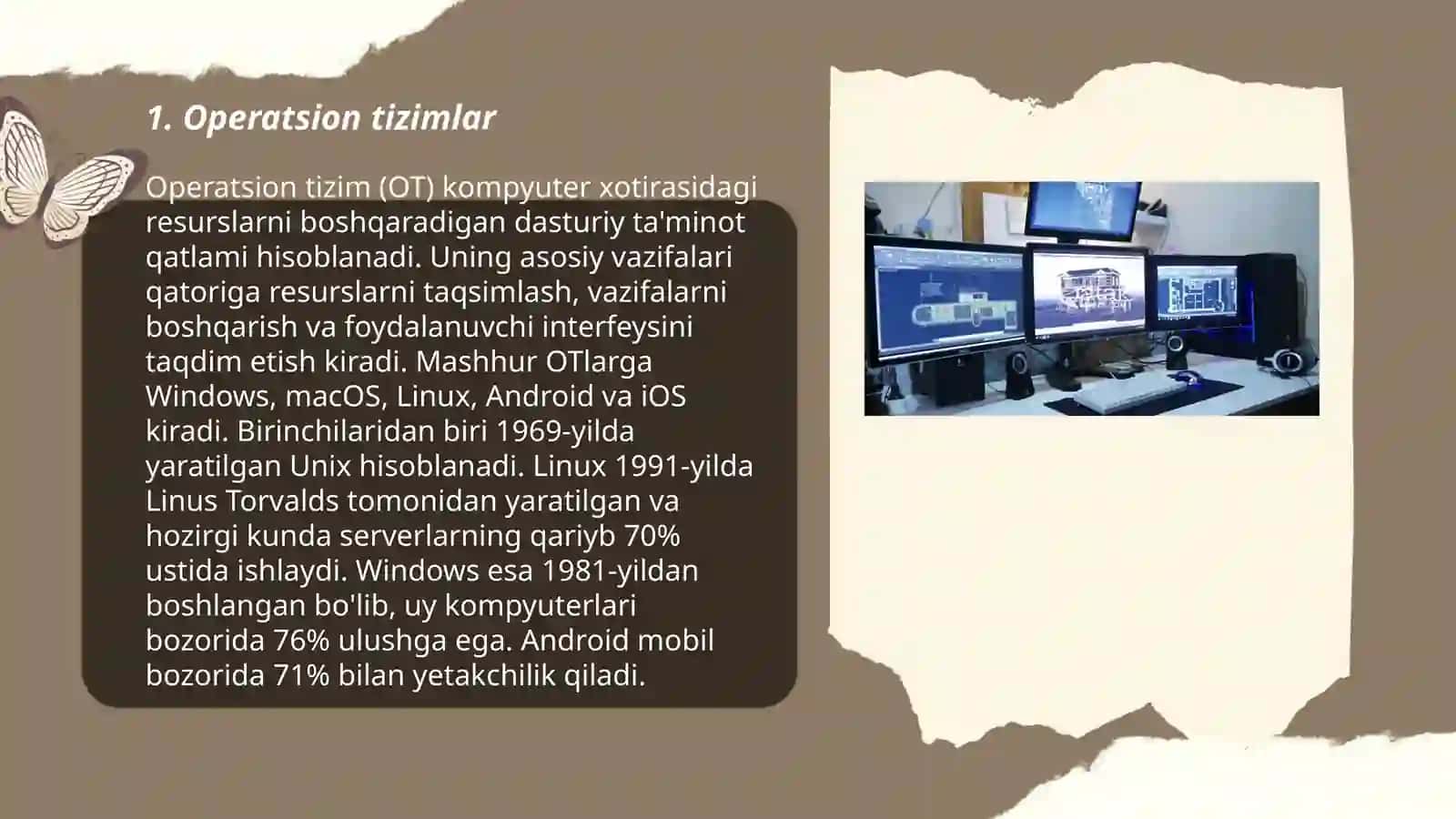 Kompyuter tizimlarining dasturiy taminoti 3