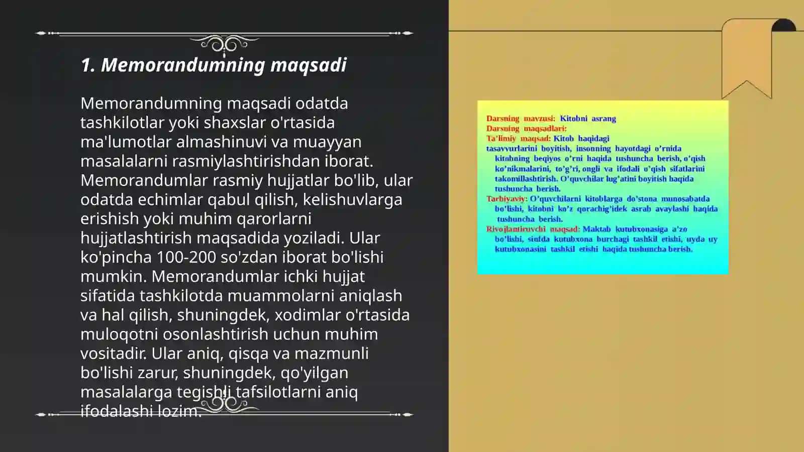 Memorandum haqida 3