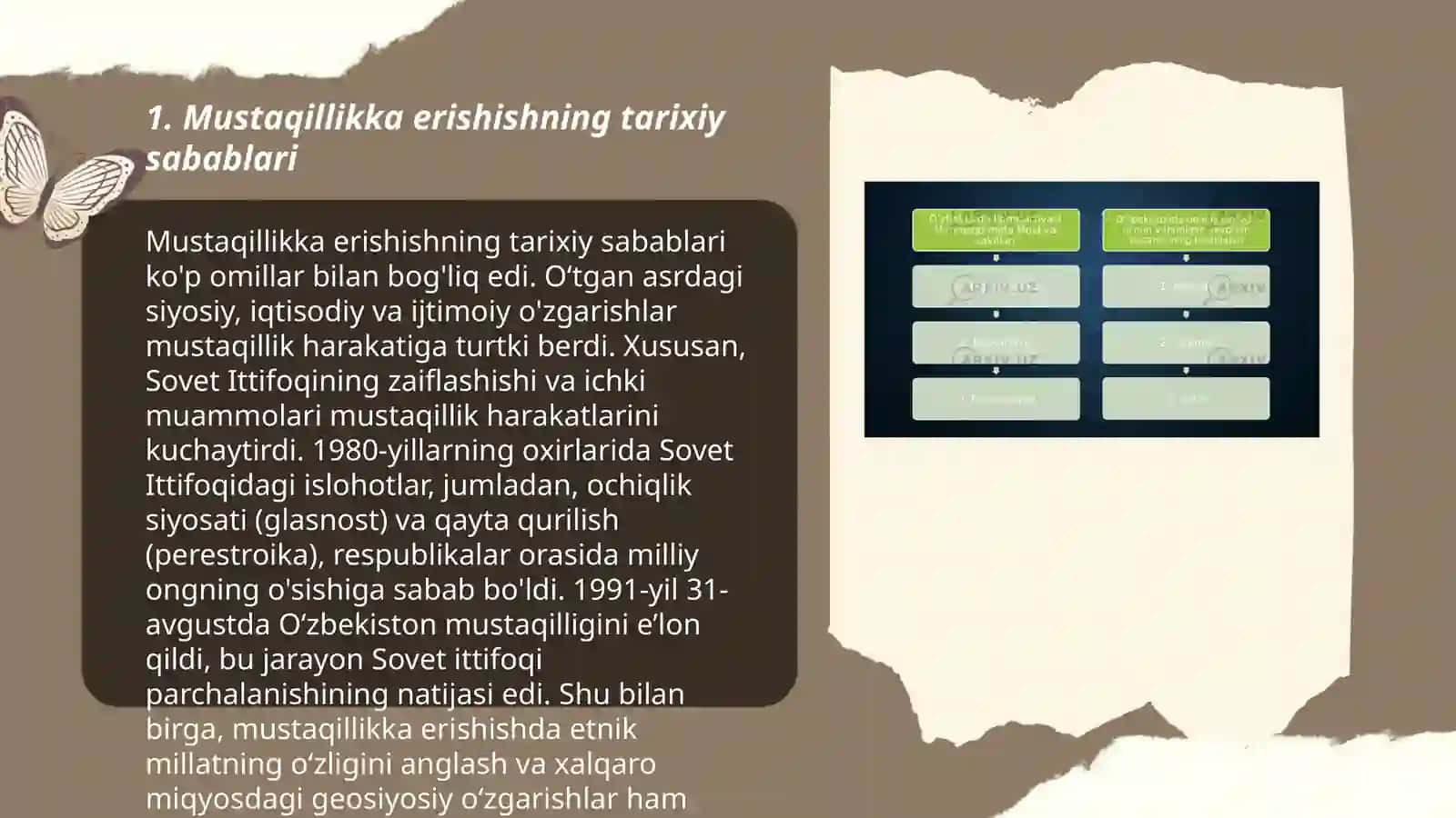 Mustaqillikka erishish arafasida Oʻzbekistondagi ijtimoiy-siyosiy jarayonlar 3