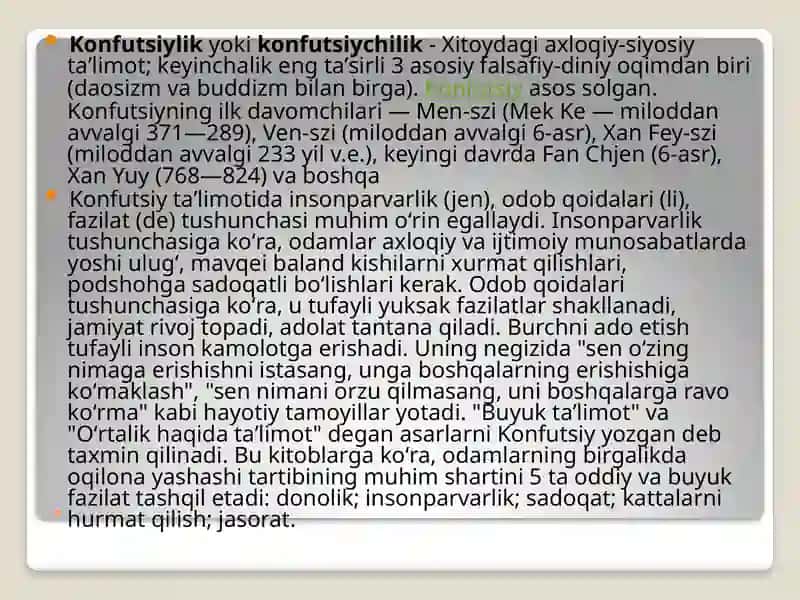 Konfutsiylik 3