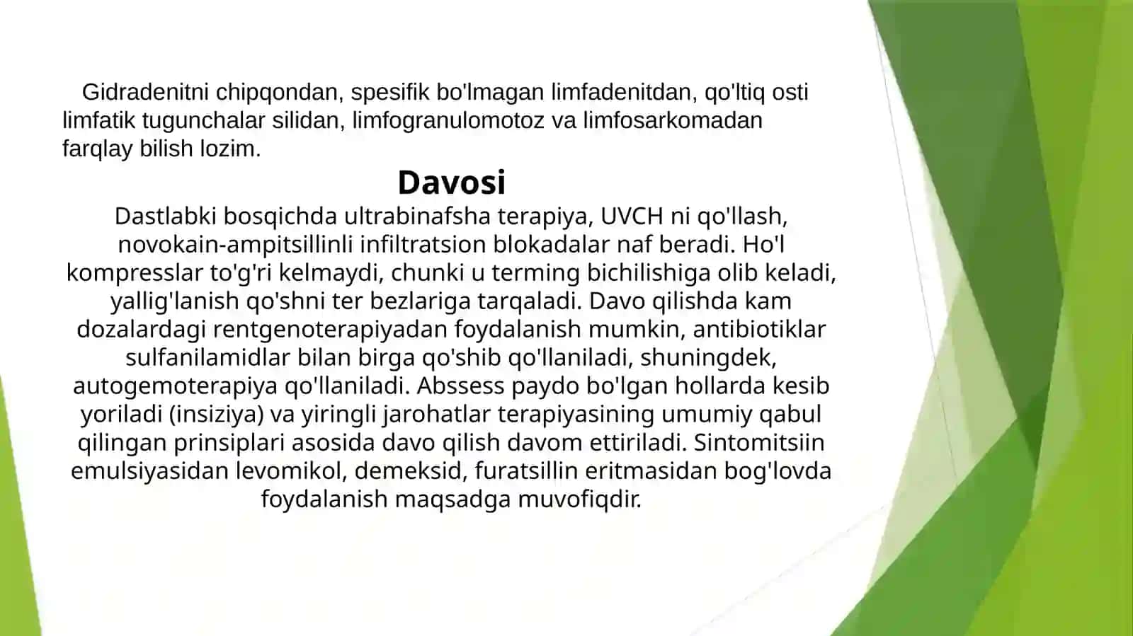 Umumiy Xirurgiya Fanidan Tayyorlagan Mustaqil Ishi 3