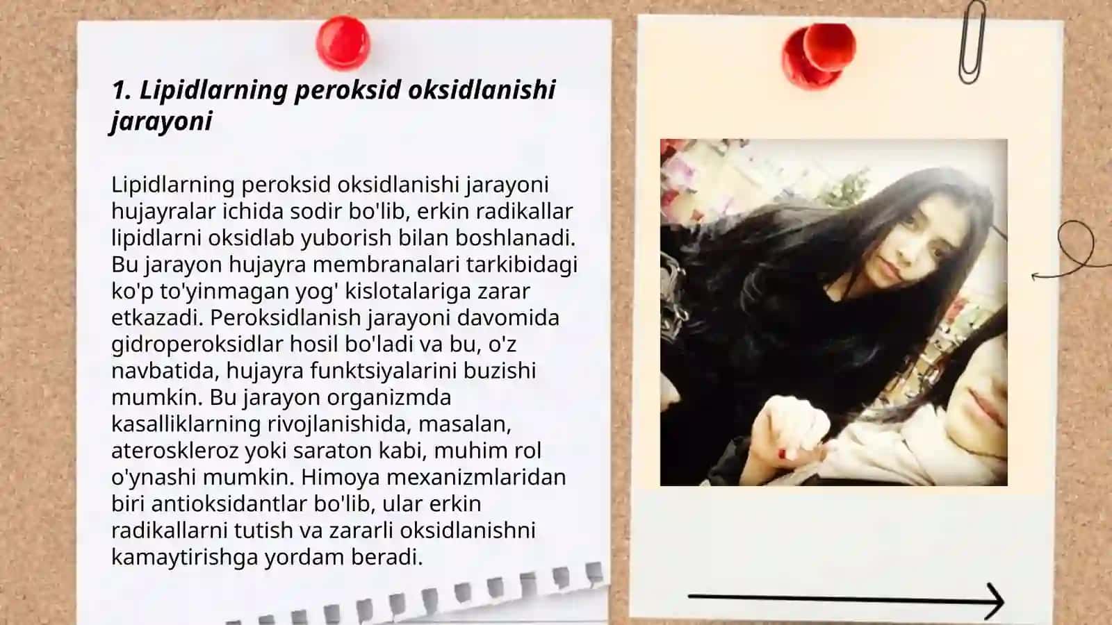 Patologik jarayonlar lipidlarning peroksid oksidlanishi 3