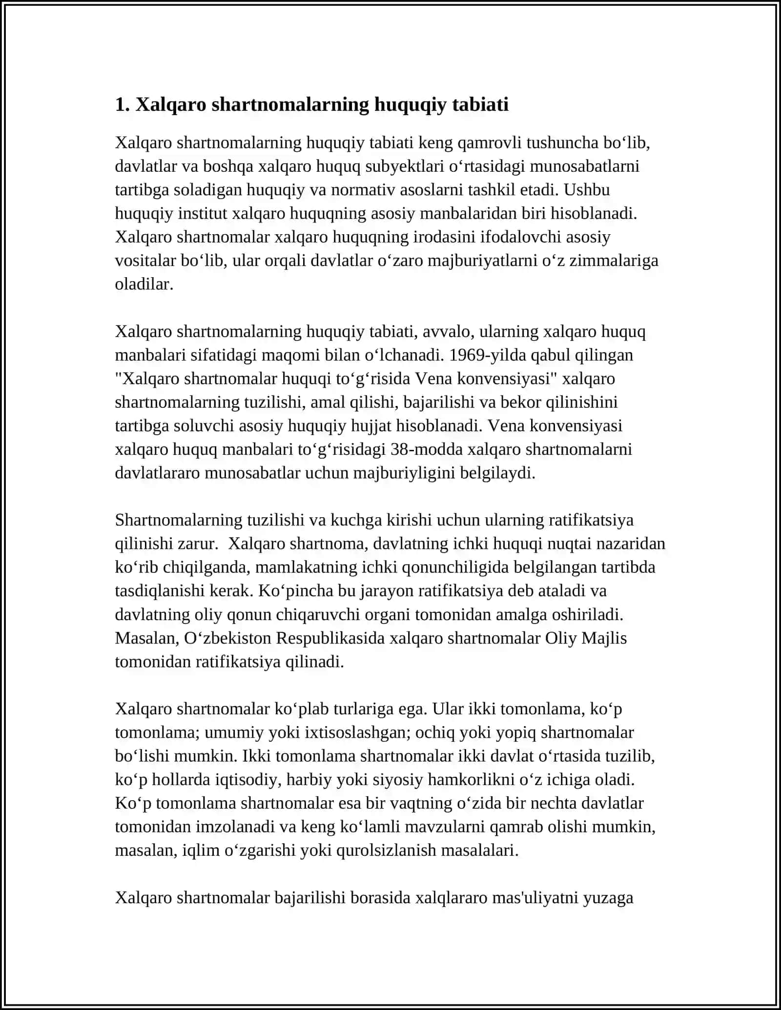 XALQARO SHARTNOMA 3