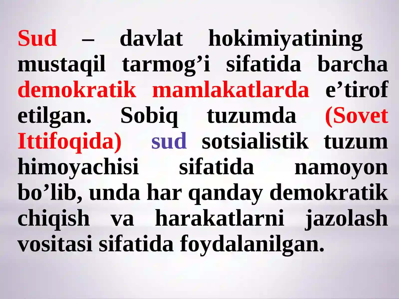 O’zbekiston Respublikasi Sud hokimiyati 3