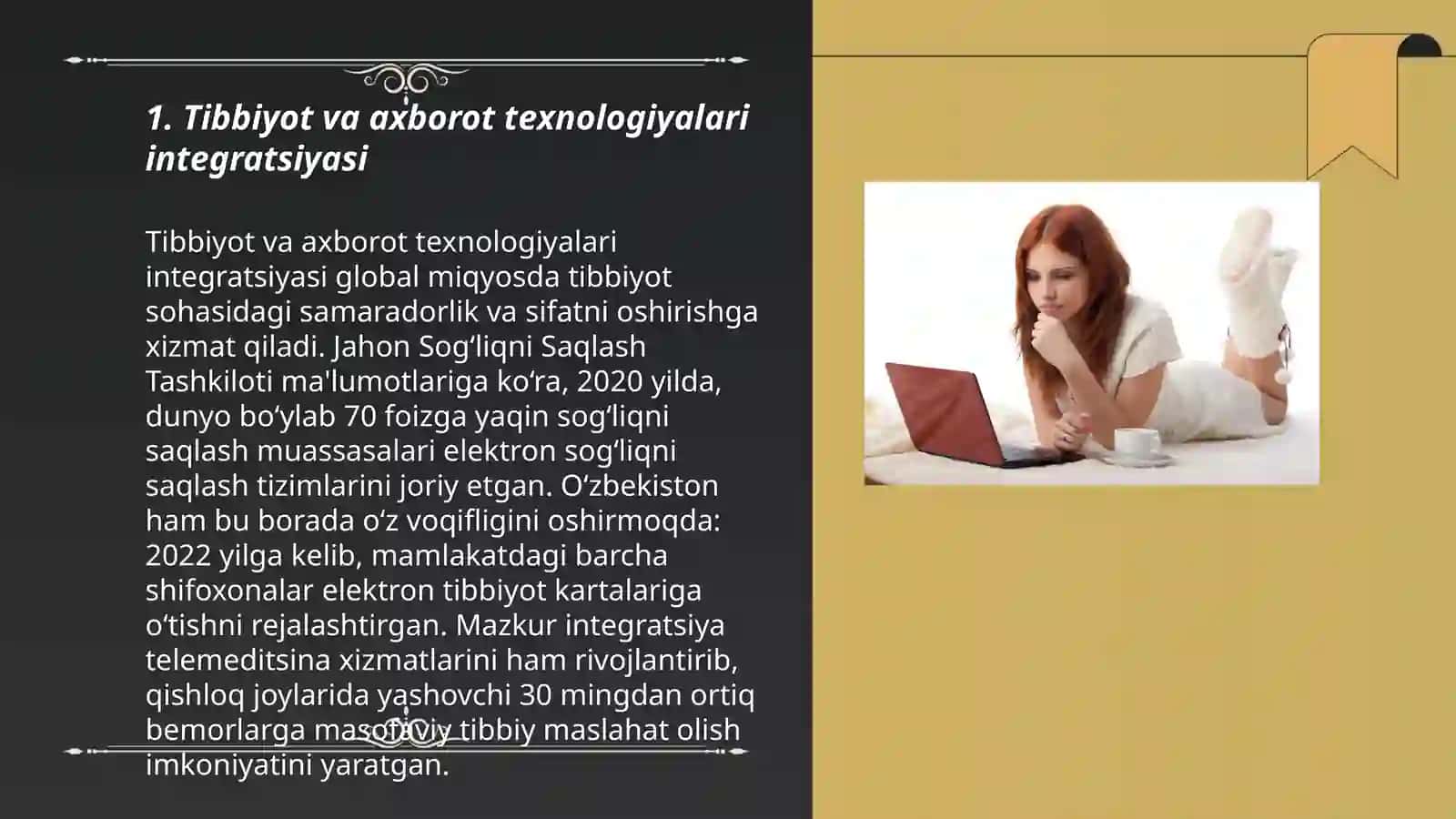 Tibbiyot va axborot texnologiyalari integratsiyasi 3