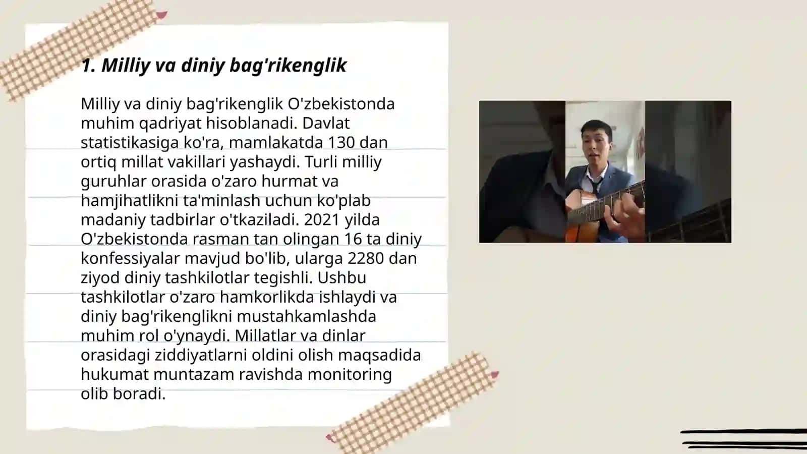 Millatlararo totuvlik, tinchlik, barqarorlikka erishish omillari 3