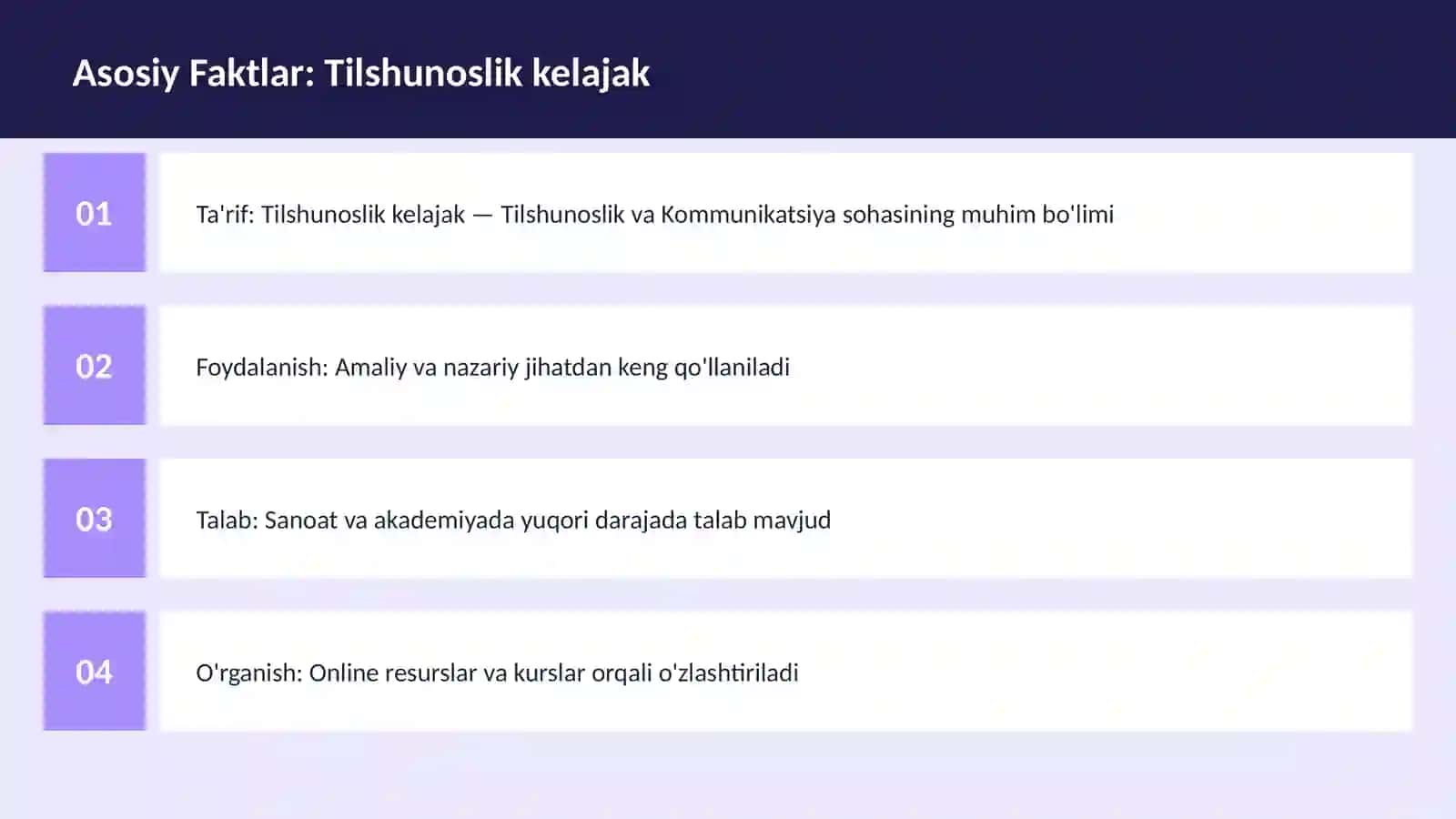 Tilshunoslik kelajak 3
