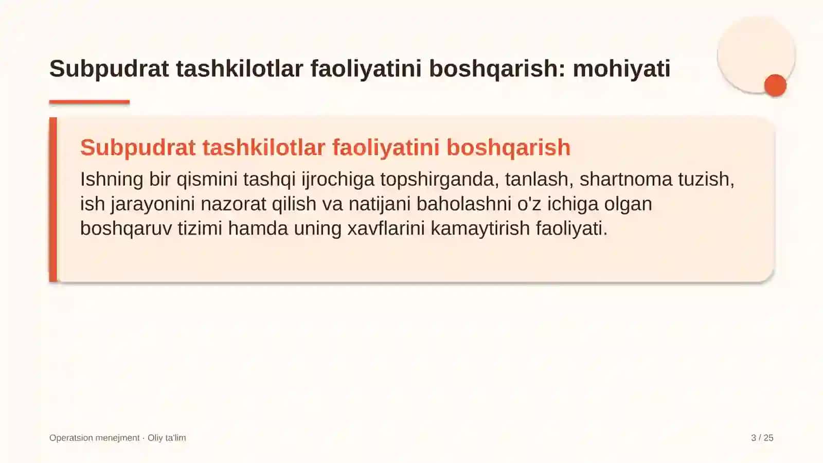 ekologik ekspertiza tashkilotlarida subpudrat tashkilotlar faoliyatini boshqarish 7602 3