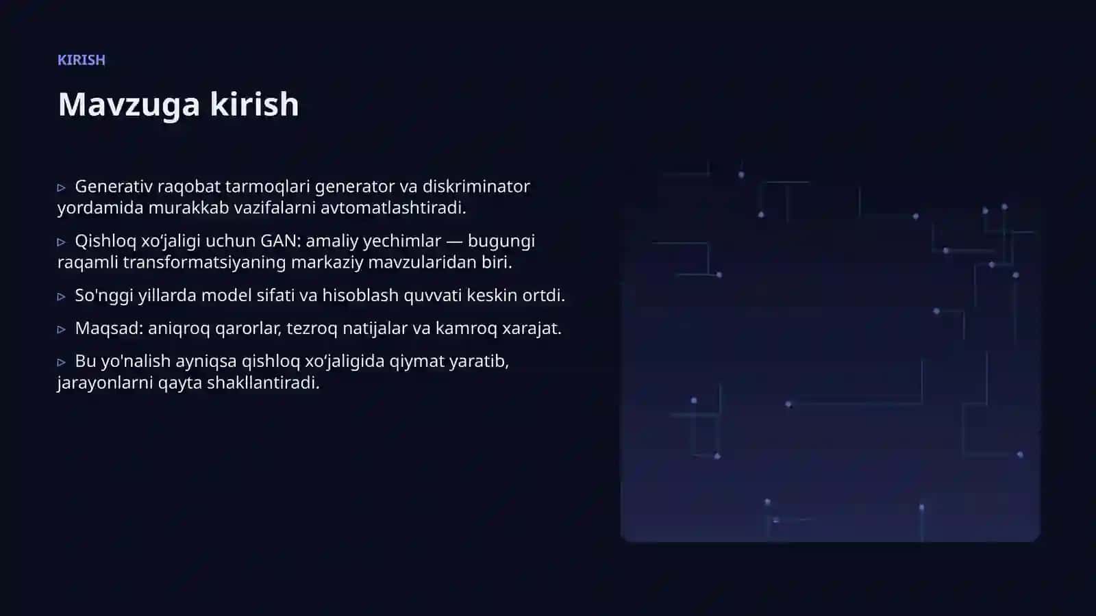 Qishloq xoʻjaligi uchun GAN: amaliy yechimlar 3