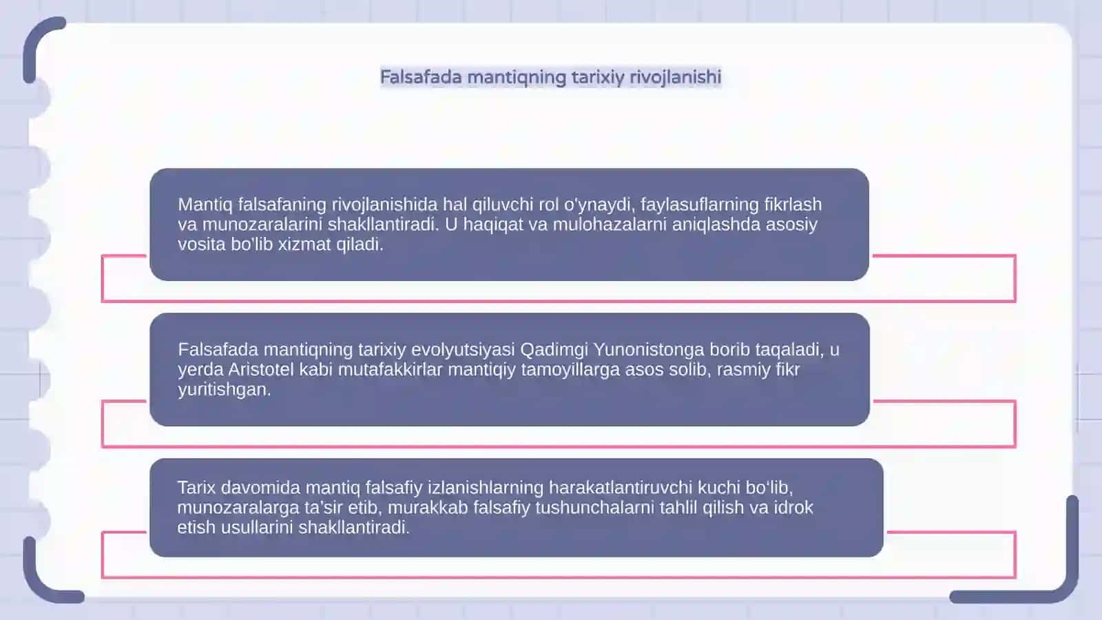 Falsafada mantiqning roʻli 3