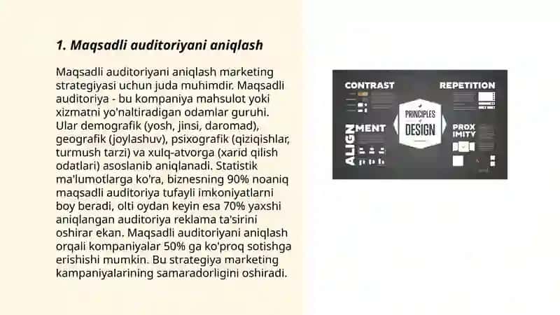 Media rejalashtirish va saytlarni tanlash tamoyillari 3