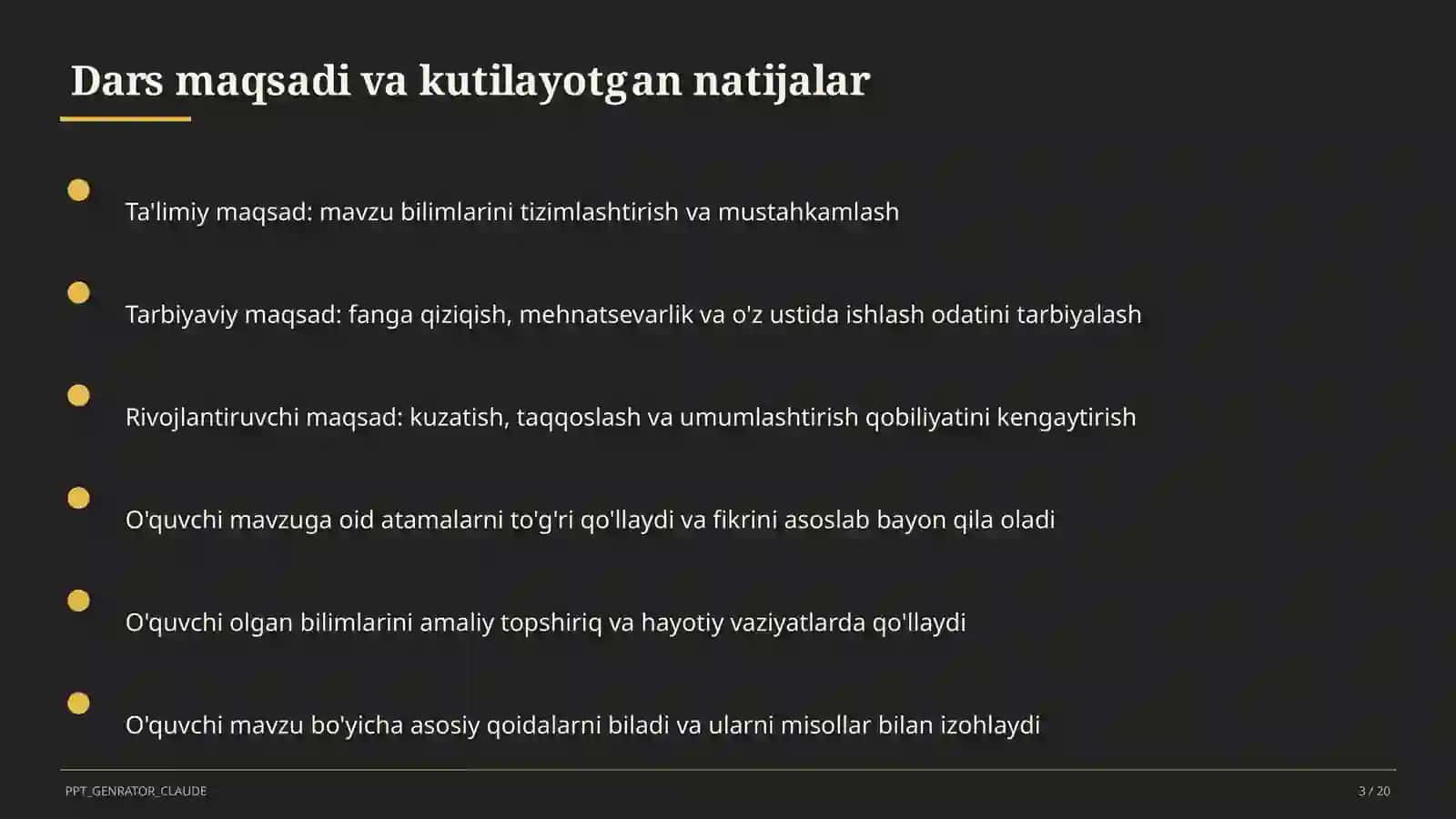 Ekologik toza texnologiyalar va qayta ishlash (11-sinf) 3