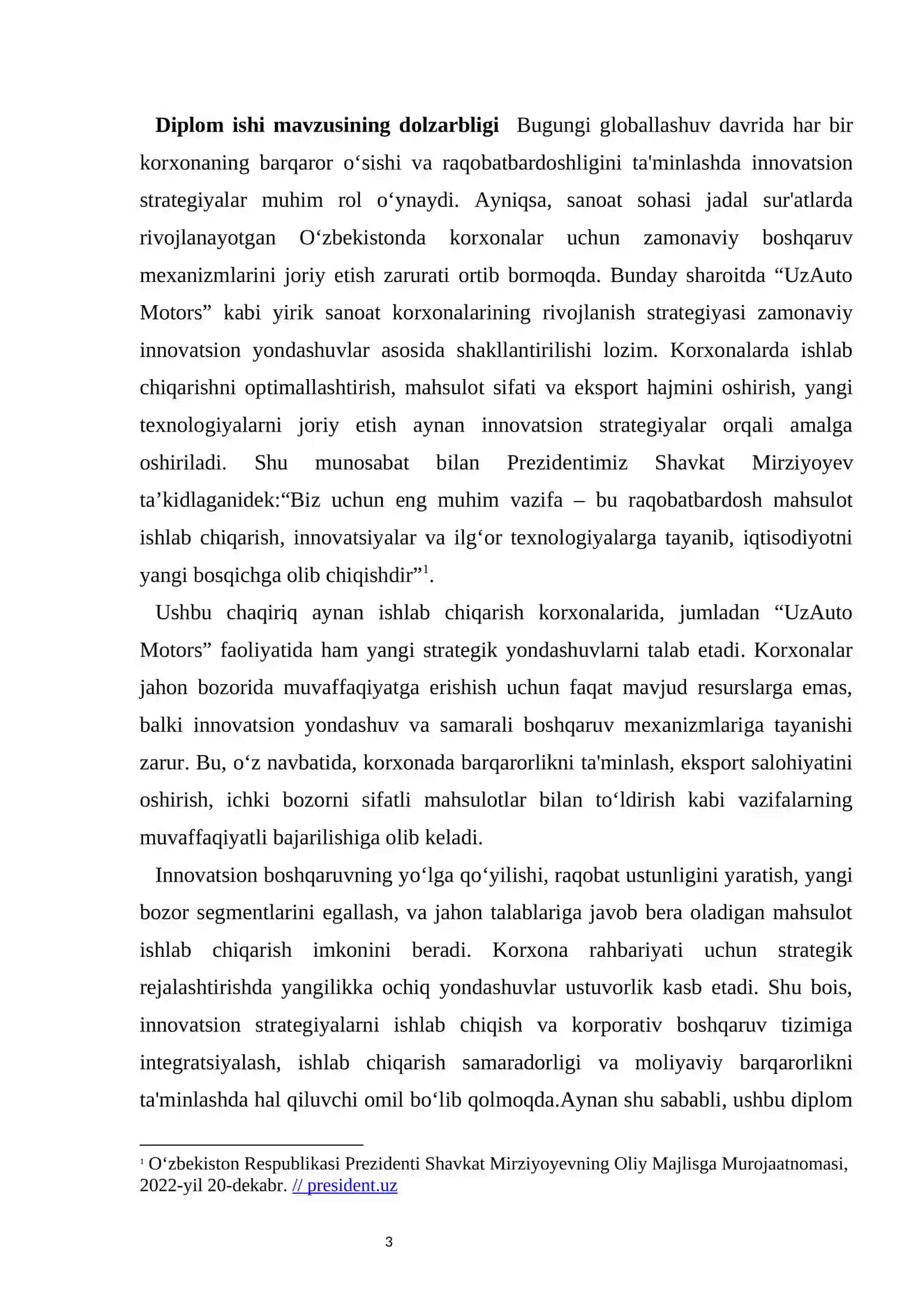 Korporativ boshqaruvda korxonani rivojlantirishning innovatsion strategiyasini shakllantirish 3