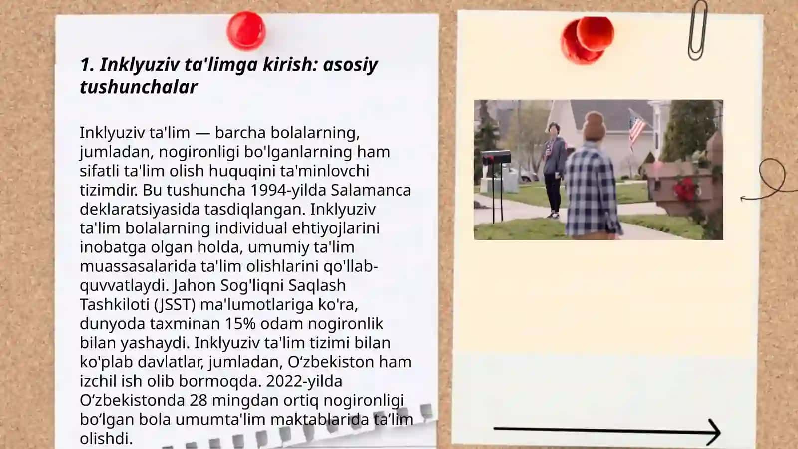 Inklyuziv ta'limga jalb etiwning uchinchi bosqichi 3