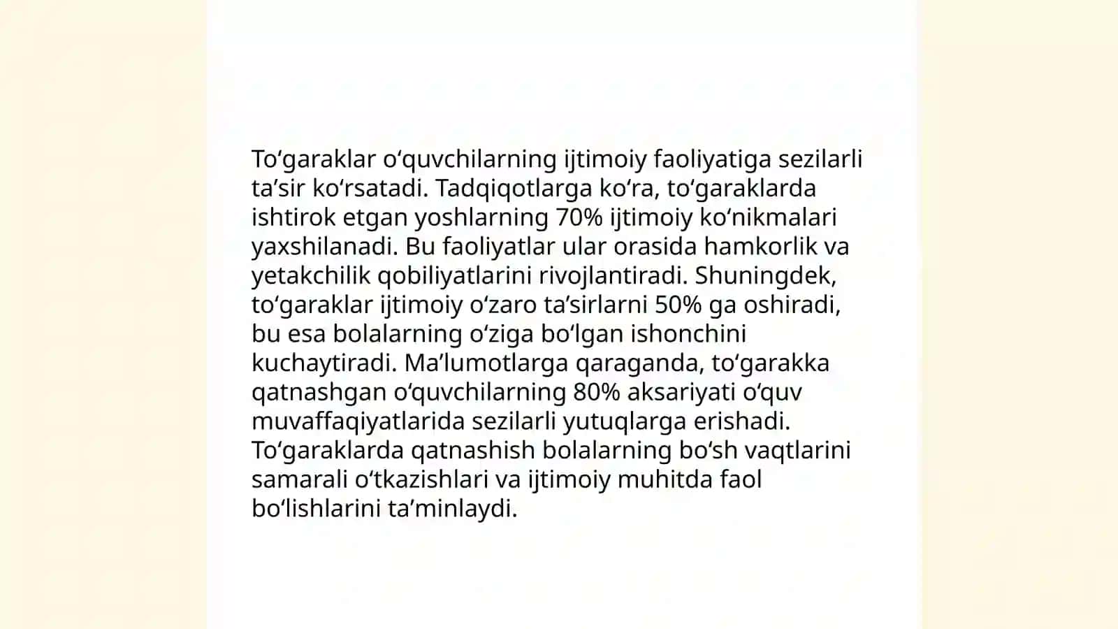 Toʻgarak ishlarining oʻquvchi tarbiyasiga taʼsiri 3