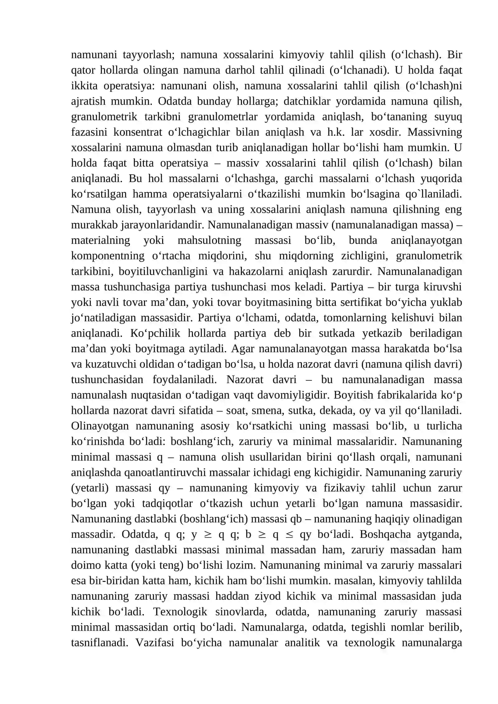 AMALIY MASHG’ULOT. RUDADAGI FOYDALI KOMPONENTNING MINIMAL MIQDORINI ANIQLASH 3