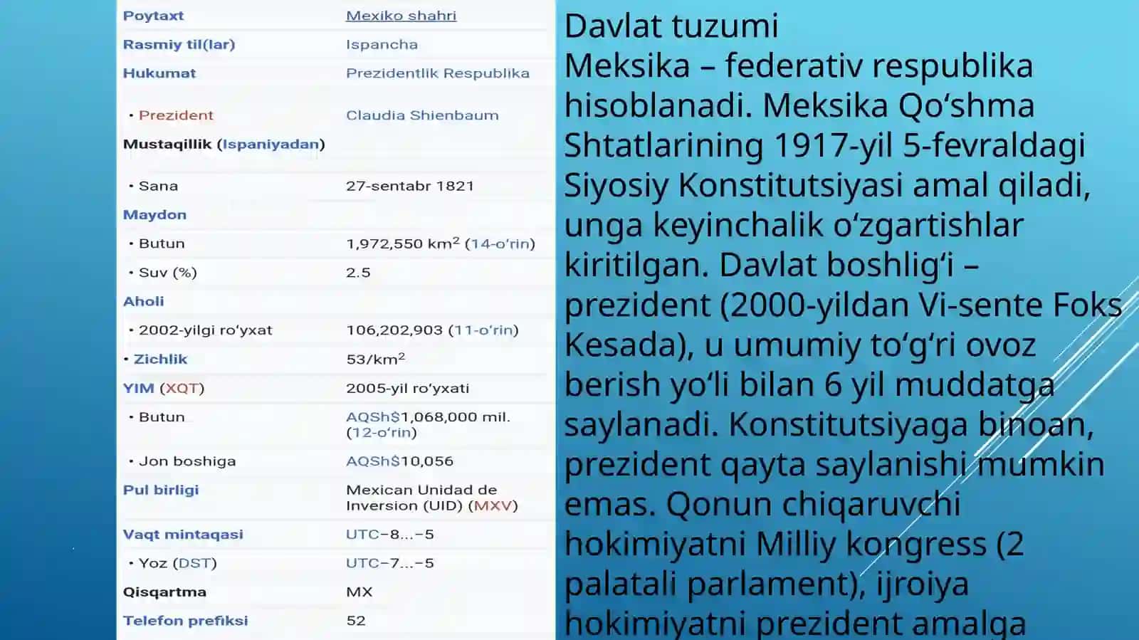 Meksika davlati 3