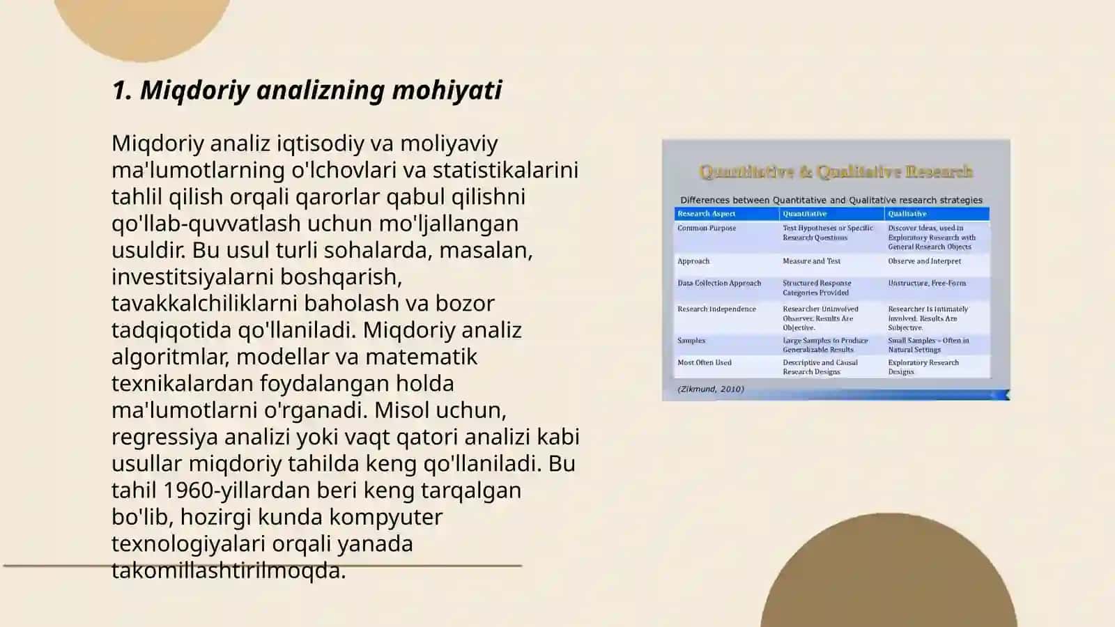 Miqdoriy analizning mohiyati 3