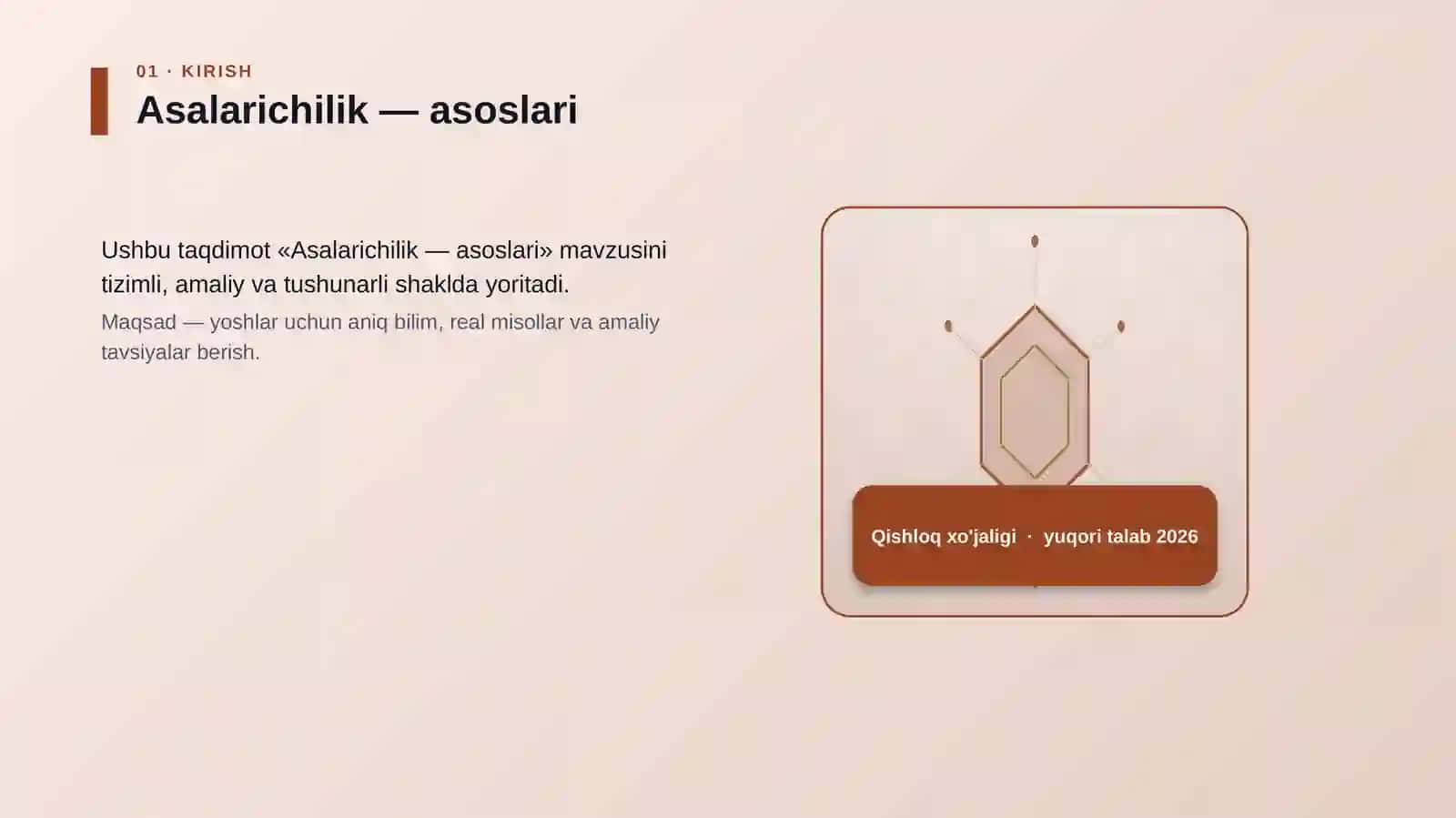 Asalarichilik — asoslari 3