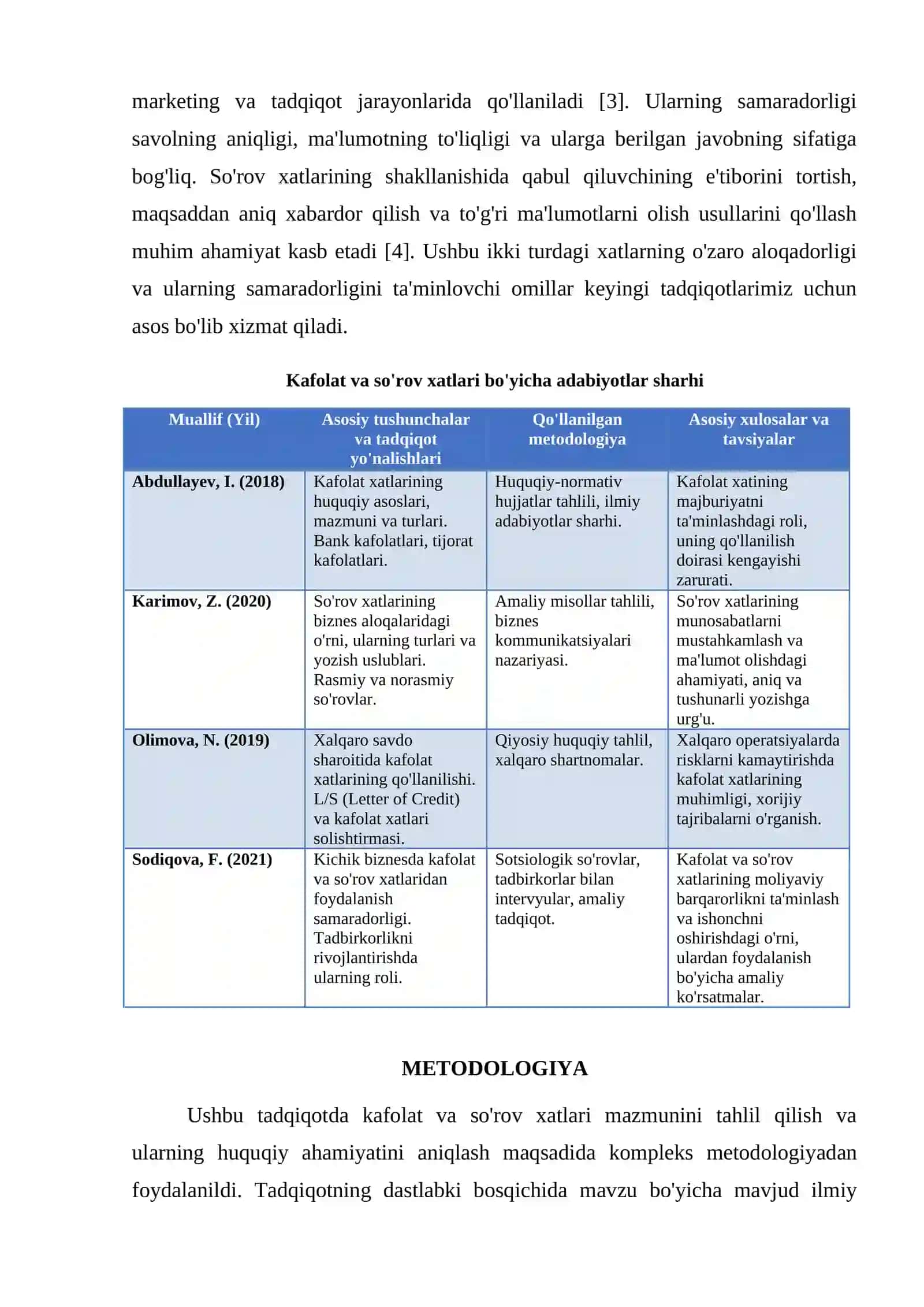 KAFOLAT VA SO'ROV XATLARI 3