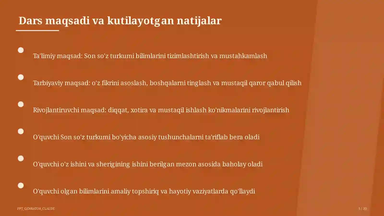 Son so'z turkumi (4-sinf) 3