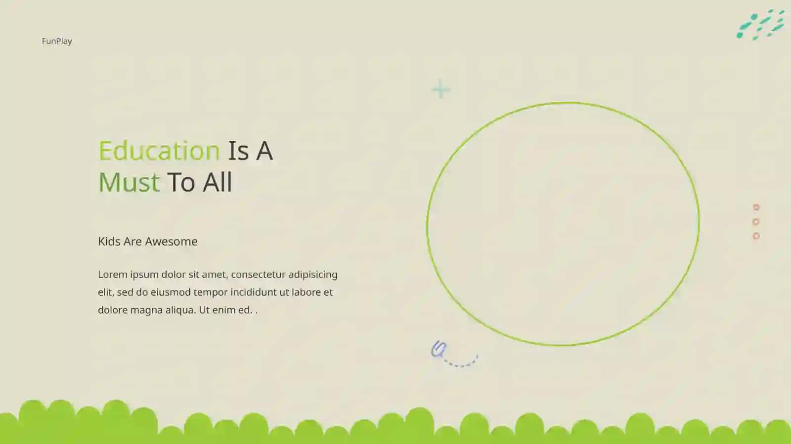 Doodle Style Education Presentation 3