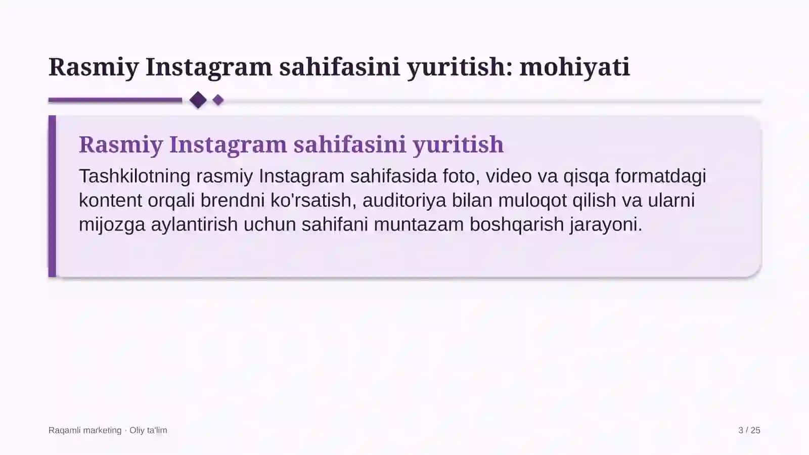 Ekspeditorlik kompaniyalarida rasmiy Instagram sahifasini yuritish 3