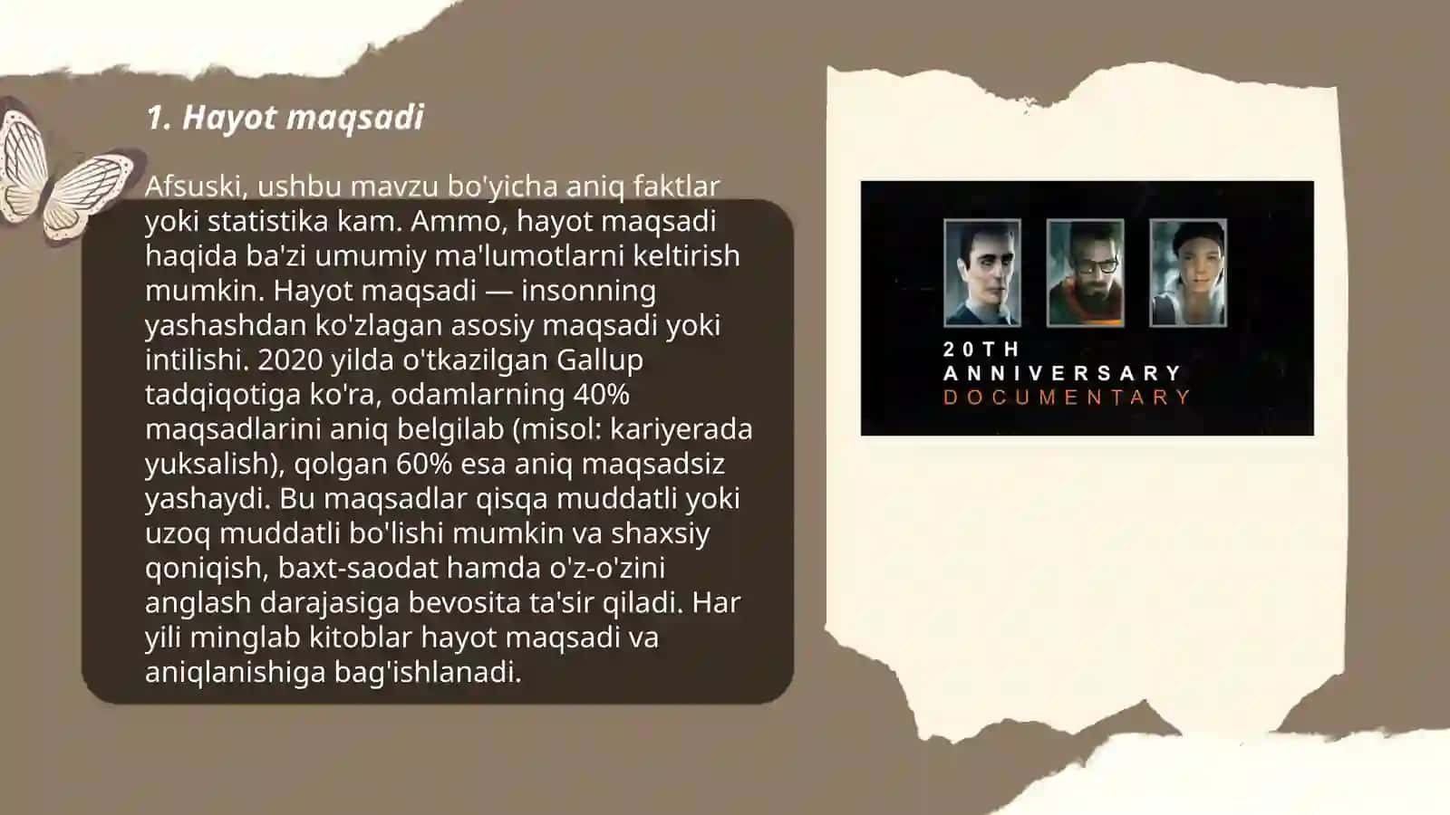 Mening hayot falsafam 3