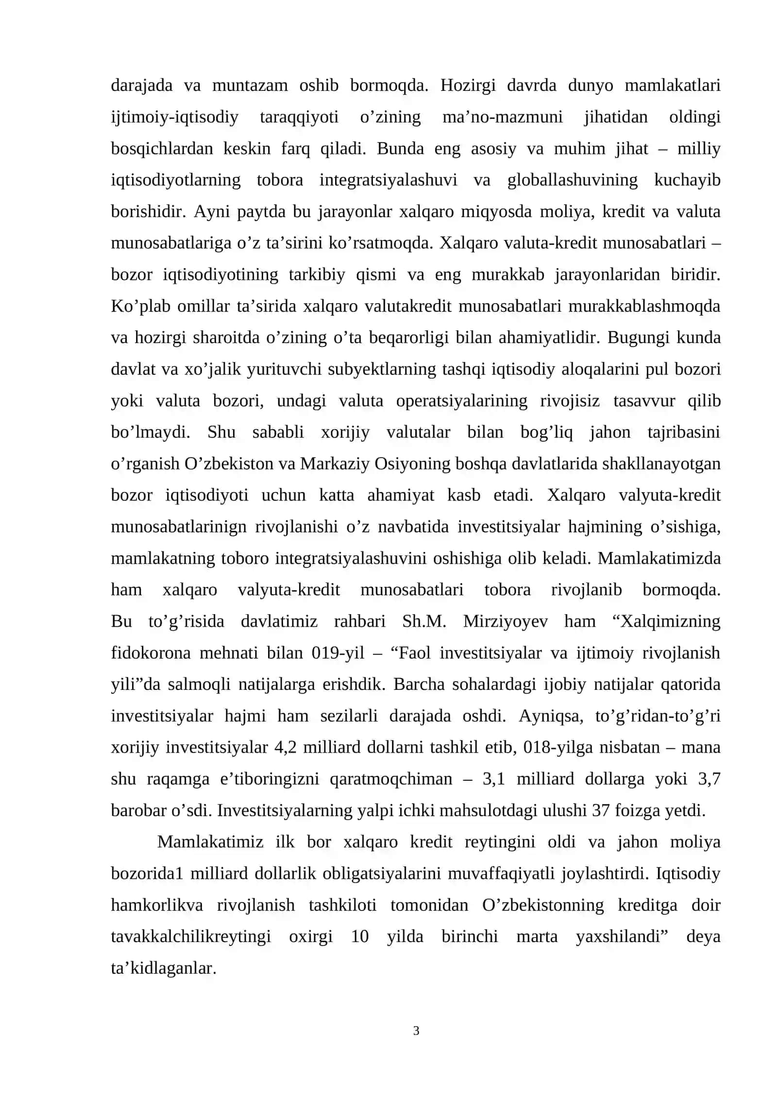 Xalqaro valyuta tizimining shakllanishi va rivojlanishi 3