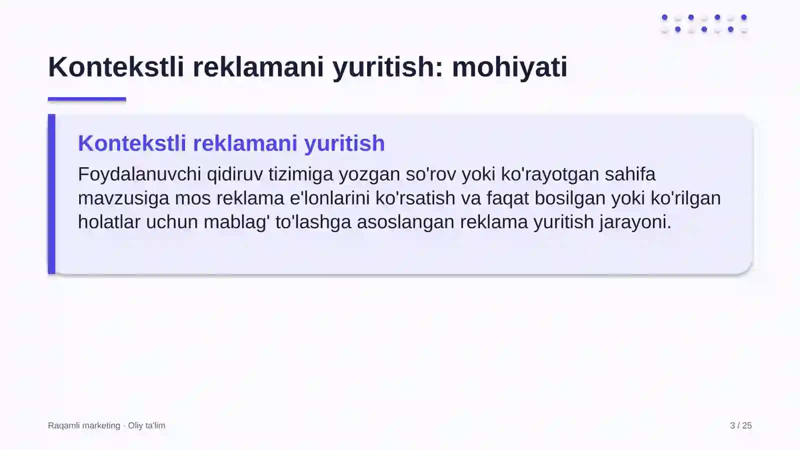 tog' kon sanoatida kontekstli reklamani yuritish 5941 3