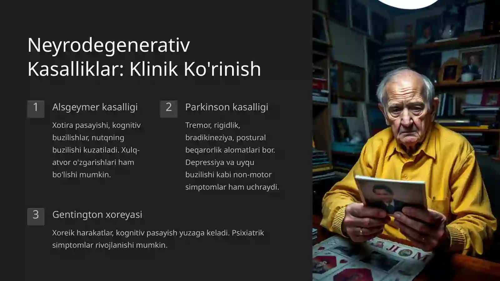 Neyrodegenerativ va Nerv-Mushak Kasalliklari: Kirish 3
