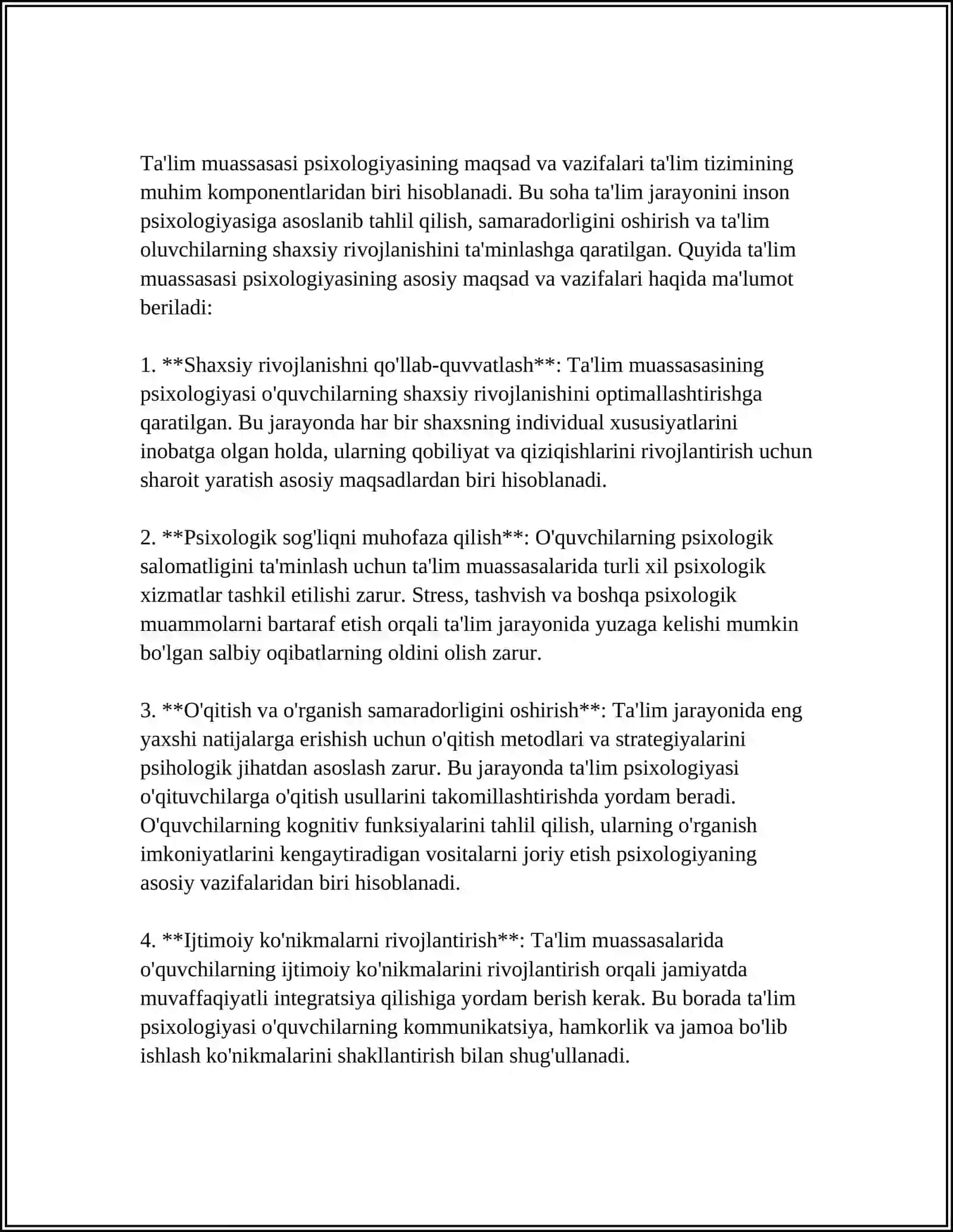 TA'LIM MUASSASASI PSIXOLOGIYASINING PSIXOLOGIK KORREKSIYA FAOLIYATI 3