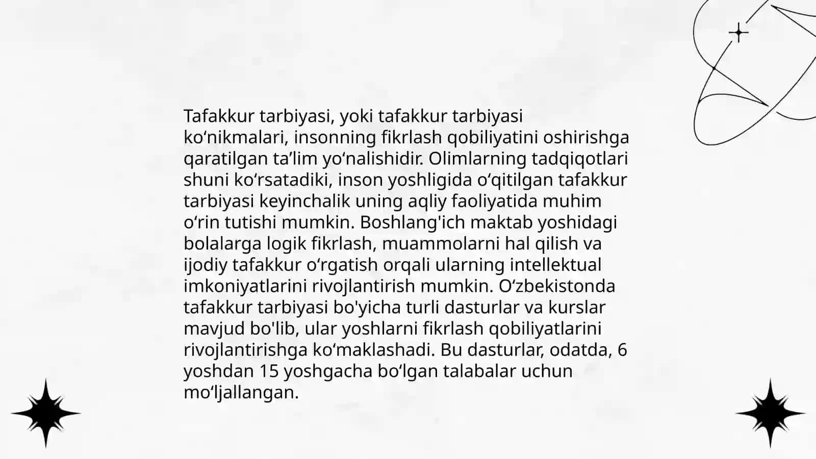 Tafakkur Tarbiyasi 3