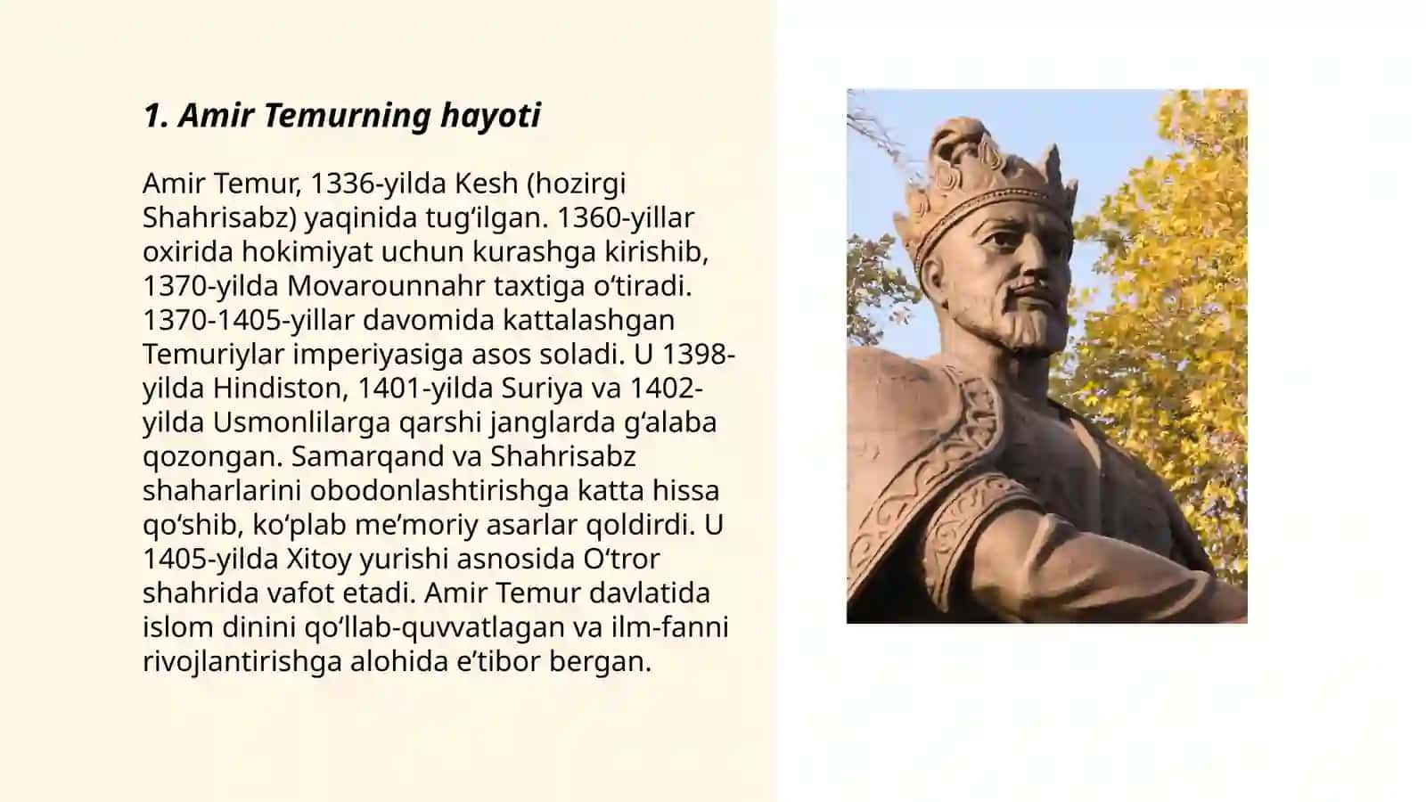 Amir Temur 3